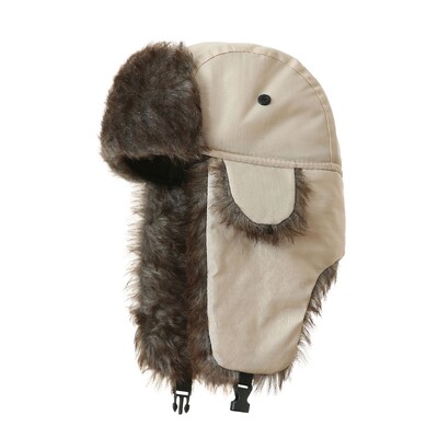 Vīriešu Sieviešu Unisex Silts Trapper Aviators Trooper Earflap Ziemas Atloki Slēpošanas cepure Jaunas Cepures Krievu slēpošanas cepure Mākslīgās kažokādas cepures