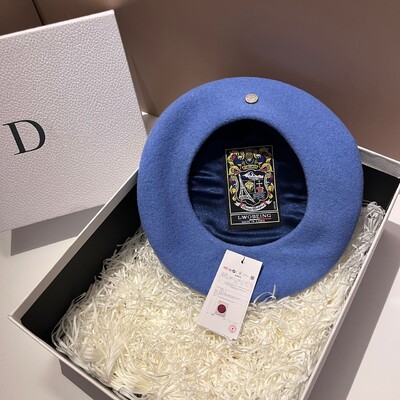 Beretă din lână pentru femei de marcă de lux Pălărie caldă de iarnă Pălărie de pictor celebritate Pălării versatile Berete pentru fată de damă șapcă plată din pâslă