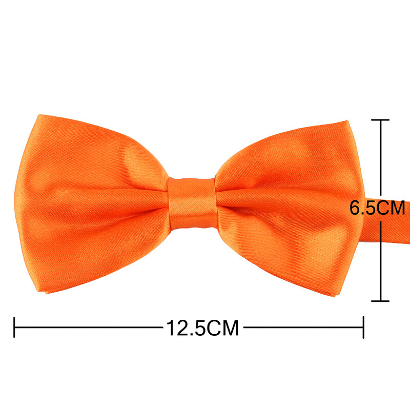 Papion pentru bărbați de culoare bomboană 36 de culori Papioni ajustabil pentru nuntă Papioni din satin din poliester pentru bărbați