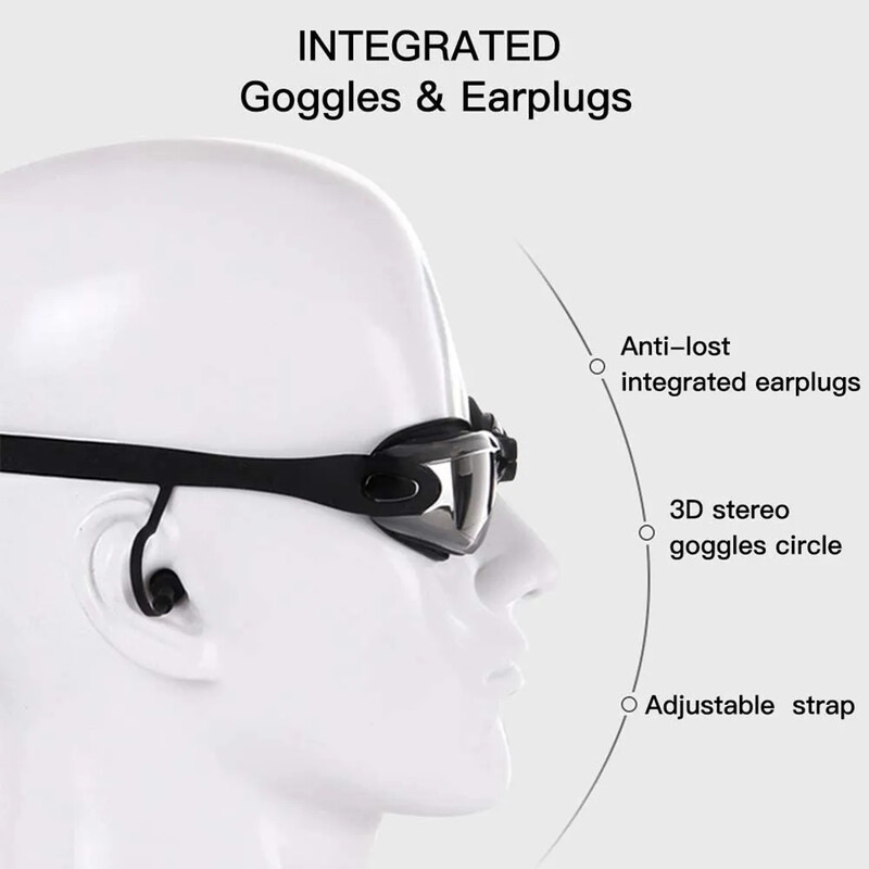 Ochelari de înot Ochelari de înot profesioniști Ochelari de protecție anti-aburire și protecție UV Ochelari de înot Bărbați Femei Ochelari de înot fără scurgeri