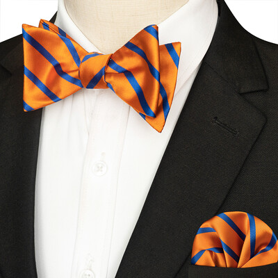 EASTEPIC svītraina tauriņa kaklasaite vīriešiem Hanky komplekts rūtains aksesuārs Paisley Neckwear Floral Design Polka Dot Pure Black Evening Party