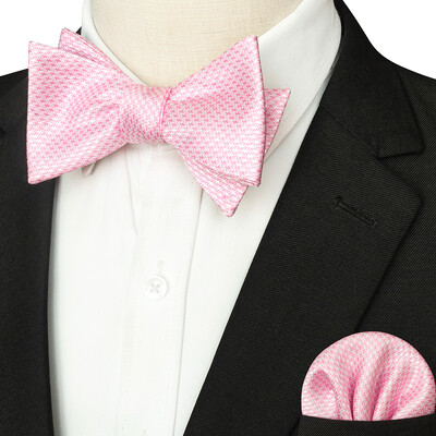 EASTEPIC svītraina tauriņa kaklasaite vīriešiem Hanky komplekts rūtains aksesuārs Paisley Neckwear Floral Design Polka Dot Pure Black Evening Party