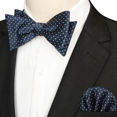 EASTEPIC svītraina tauriņa kaklasaite vīriešiem Hanky komplekts rūtains aksesuārs Paisley Neckwear Floral Design Polka Dot Pure Black Evening Party