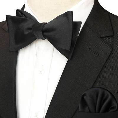 EASTEPIC svītraina tauriņa kaklasaite vīriešiem Hanky komplekts rūtains aksesuārs Paisley Neckwear Floral Design Polka Dot Pure Black Evening Party