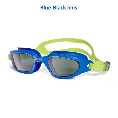 Pieaugušo sporta peldēšanas brilles Profesionālās optiskās lēcas pret miglas HD ūdensnecaurlaidīgas peldēšanas brilles, liela rāmja baseina brilles