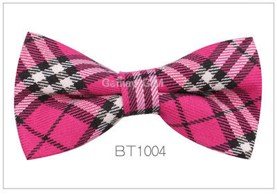 Нова мъжка мода, класически карирани вратовръзки с папийонка, регулируема мъжка папийонка, полиестер за сватбени вратовръзки в английски стил