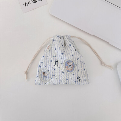 Poșetă mică drăguță pentru monede, cheie, căști, cablu de date, geantă de depozitare cu șnur, bijuterii pentru femei, ruj, husă pentru frânghie, saci cu șir