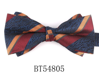 Prugasta leptir-mašna Za muškarce Žene Odrasle Jacquard leptir-mašne Kravate Odijela Džentlmen Cvjetna leptir-mašna Za Vjenčanje Leptir-mašne