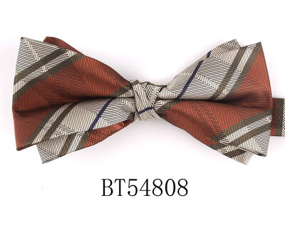 Prugasta leptir-mašna Za muškarce Žene Odrasle Jacquard leptir-mašne Kravate Odijela Džentlmen Cvjetna leptir-mašna Za Vjenčanje Leptir-mašne