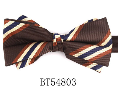 Prugasta leptir-mašna Za muškarce Žene Odrasle Jacquard leptir-mašne Kravate Odijela Džentlmen Cvjetna leptir-mašna Za Vjenčanje Leptir-mašne