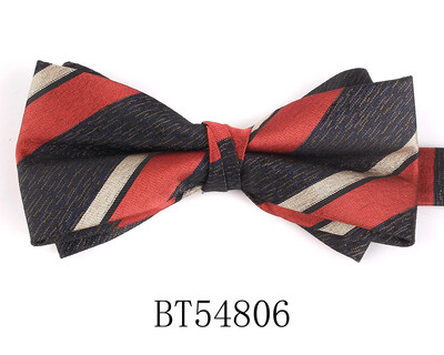 Prugasta leptir-mašna Za muškarce Žene Odrasle Jacquard leptir-mašne Kravate Odijela Džentlmen Cvjetna leptir-mašna Za Vjenčanje Leptir-mašne