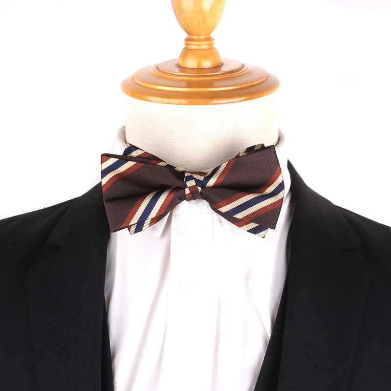 Prugasta leptir-mašna Za muškarce Žene Odrasle Jacquard leptir-mašne Kravate Odijela Džentlmen Cvjetna leptir-mašna Za Vjenčanje Leptir-mašne