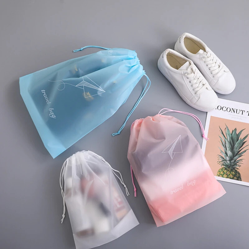 3 buc/set Impermeabil Transparent Vizibil Snur Geanta Cosmetică de Plajă Femei Bărbați Organizator de înot Călătorii Camping Carcase de depozitare