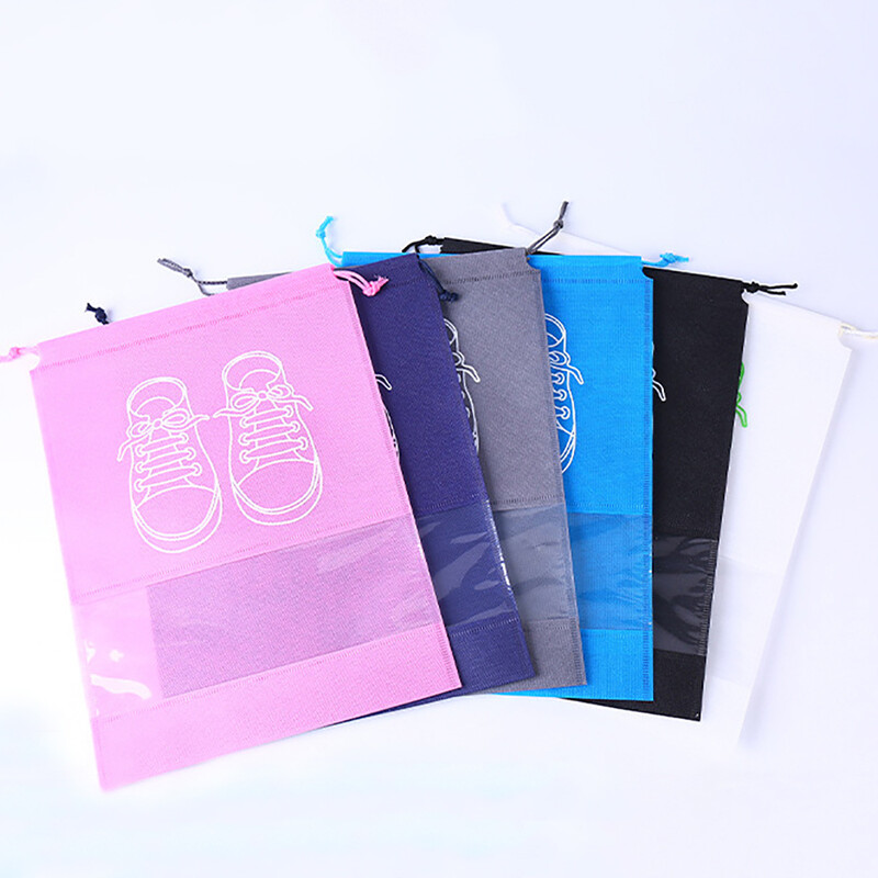 10/5gab Apavi Glabāšanas Organizatora Somas Atkārtoti lietojami Neaustie ceļojumu komplekti sīkrīki svarīgākie piederumi Ūdensnecaurlaidīga Putekļu necaurlaidīga pārnēsājama pakarināma soma