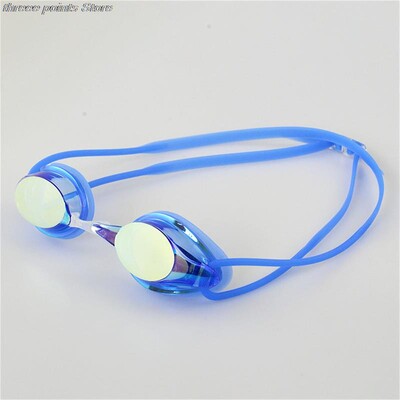 Ochelari de înot electro-acoperiți Ochelari de înot pentru antrenament profesional pentru competiții Ochelari de înot anti-aburire pentru adulți Ochelari de curse impermeabili