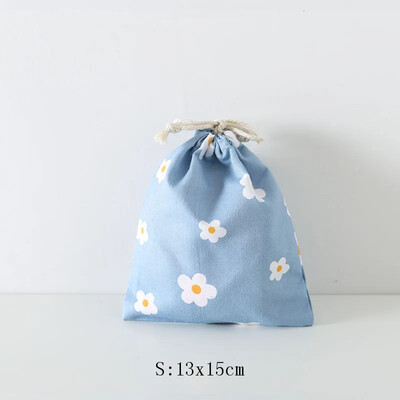 Proaspăt Comestic Cumpărături Geantă pentru machiaj Geantă drăguță de depozitare cu șnur, haine portabile de călătorie, sutien, geantă organizatoare, șosete