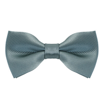 HUISHI kikilipsud meestele Solid triibuline must pärlvalge kikilips Elegantne meeste äri pulmapeo aksessuaarid liblikas vibu