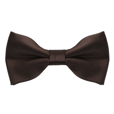 HUISHI kikilipsud meestele Solid triibuline must pärlvalge kikilips Elegantne meeste äri pulmapeo aksessuaarid liblikas vibu