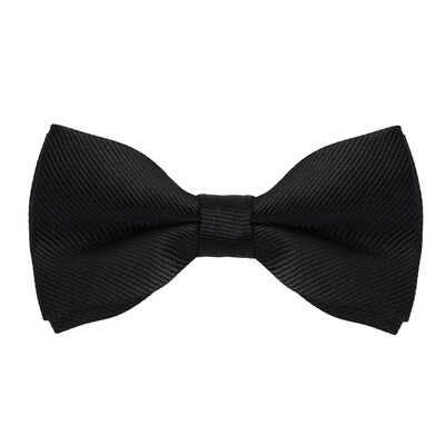 HUISHI kikilipsud meestele Solid triibuline must pärlvalge kikilips Elegantne meeste äri pulmapeo aksessuaarid liblikas vibu