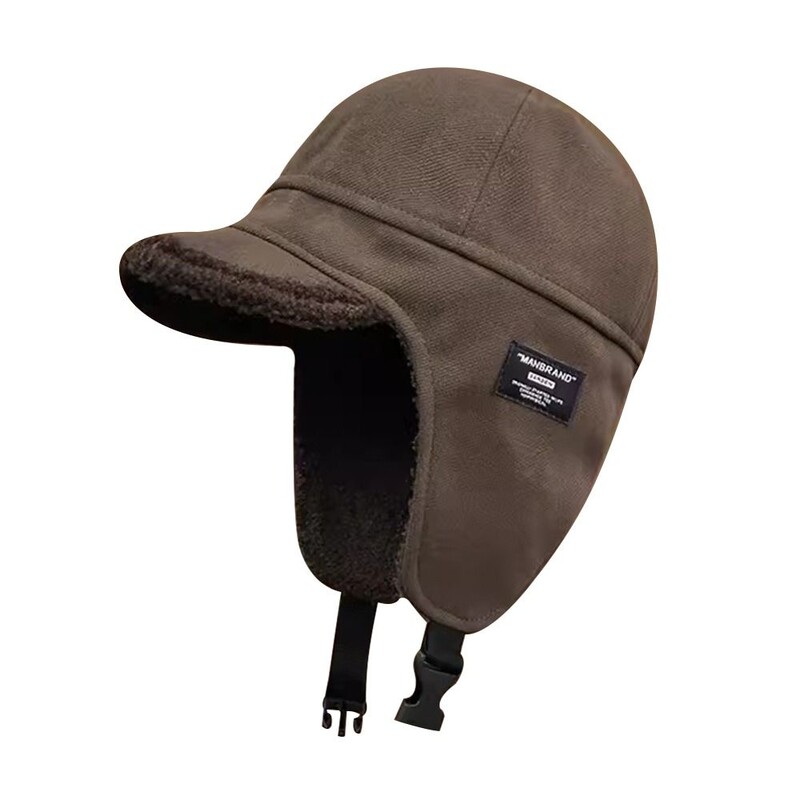 Pălărie Bomber Bărbați Femei Pălărie groasă și caldă Rusă Ushanka Pălărie de blană de modă Pălărie de iarnă Cască rusă de schi