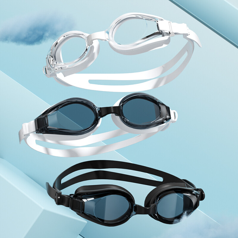 1 buc ochelari de înot unisex anti-ceață, impermeabili, protecție UV, ochelari de înot pentru adulți, fără scurgeri