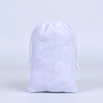 5 komada baršunaste vrećice u više boja za nakit 8x10/12x15/15x20/20x30 cm vrećice za božićne poklone za vjenčanje s uzicom