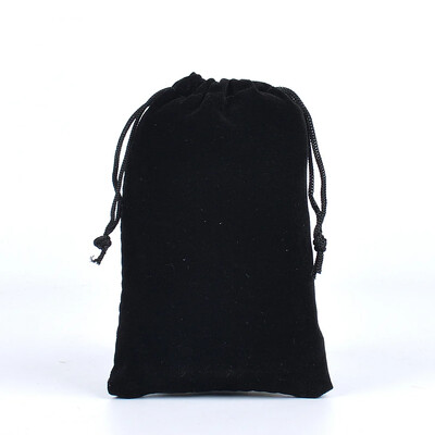 5 komada baršunaste vrećice u više boja za nakit 8x10/12x15/15x20/20x30 cm vrećice za božićne poklone za vjenčanje s uzicom