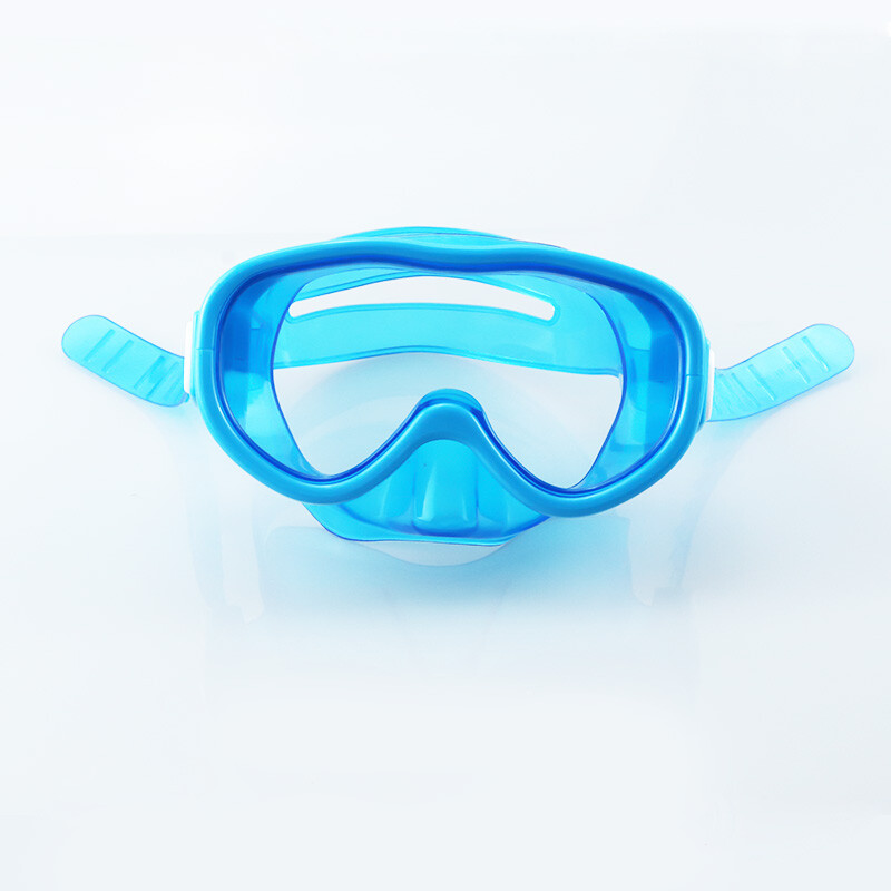 Mască de scufundări Ochelari de înot Scuba Snorkel Fustă PVC PC Sticlă Panoramic HD Pentru copii Tineret Anti-ceață cu capac pentru nas
