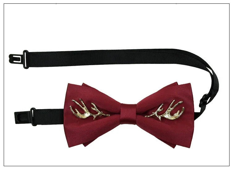 Luksuzna bijela košulja s resicama, lanac s dijamantima, leptir mašna, leptir mašna, vjenčani kum s mašnom, crvena luksuzna svečana haljina, darovi za muškarce