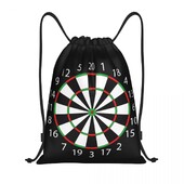 Darts Board Arrow Target Rucsac cu șnur Femei Bărbați Rucsac de sport pentru gimnastică Rucsac portabil pentru cumpărături