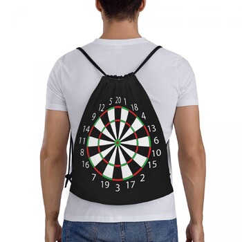 Darts Board Arrow Target Σακίδιο πλάτης με κορδόνι Γυναικείο Αθλητικό Γυμναστήριο Σακίδιο τσάντας Φορητή τσάντα αγορών