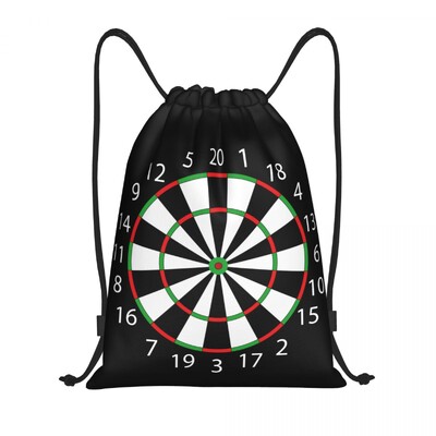 Darts Board Arrow Target Rucsac cu șnur Femei Bărbați Rucsac de sport pentru gimnastică Rucsac portabil pentru cumpărături