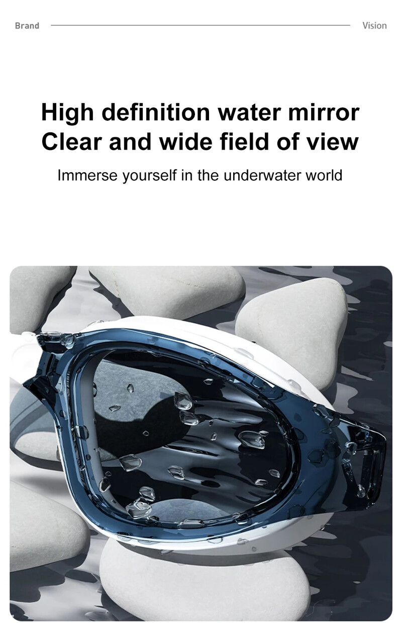 Ochelari de înot YUKE Ochelari de înot profesionali, impermeabili, anti-aburire, UV, pentru înot, ochelari de înot pentru piscină, pentru bărbați și femei