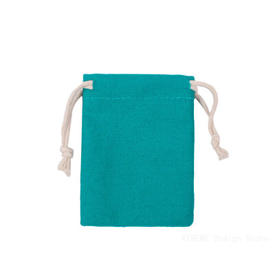 1 bucă pungi din bumbac natural pentru selecție, potrivite pentru cadou de nuntă, bomboane, pungă mică, gene, machiaj, pliculeț cu șnur 7x9cm