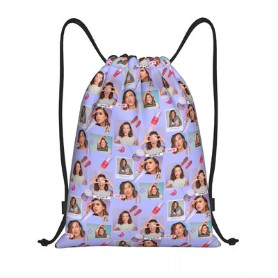 Geantă personalizată Florence By Mills cu șnur Femei Bărbați Rucsac de depozitare sport ușor pentru gimnastică