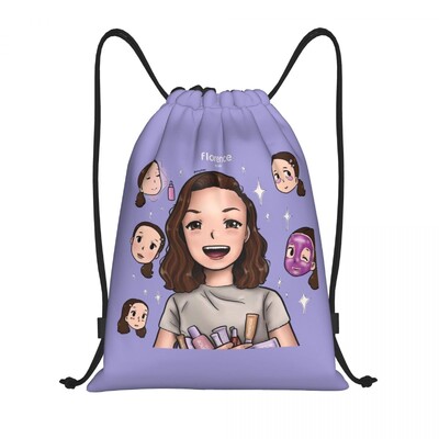 Geantă personalizată Florence By Mills cu șnur Femei Bărbați Rucsac de depozitare sport ușor pentru gimnastică