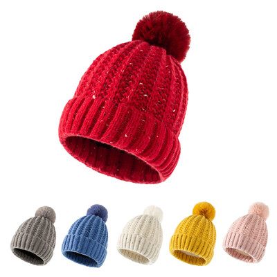 Pălărie nouă de iarnă 2021 Pălării cu pompon artificial de calitate de lux Beanie de înaltă calitate fete femei Bonnet Pălării de iarnă pentru femei cadou de petrecere