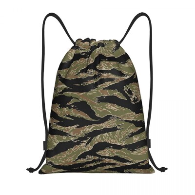 Rucsac personalizat cu șnur Camo Geantă de sport pentru bărbați, femei, Germania, braț militar, rucsac de antrenament de camuflaj