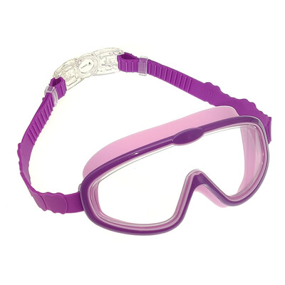 Ochelari de înot din silicon impermeabili pentru copii Ochelari de înot HD cu cadru mare, accesorii de înot pentru ochelari anti-aburire