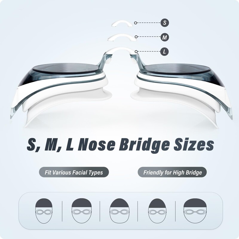 Ochelari de înot impermeabili, anti-aburire, unisex, profesioniști, ochelari de înot fără scurgeri, pentru bărbați adulți, femei