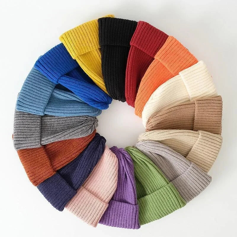 Nouă pălărie de iarnă pentru femei bărbați băieți fete croșetat pălărie unisex, toamnă, tricotate, șepci, accesorii sălbatice