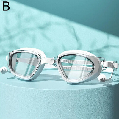 Ochelari de înot Ochelari de înot profesionali, impermeabili, anti-aburire 100% UV, fără scurgeri, pentru bărbați adulți, femei, yo M1o2