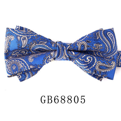 Мъжка официална тъкана папийонка Класически пейсли папийонки за подаръци за младоженеца за сватбено тържество