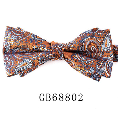 Мъжка официална тъкана папийонка Класически пейсли папийонки за подаръци за младоженеца за сватбено тържество