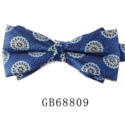 Мъжка официална тъкана папийонка Класически пейсли папийонки за подаръци за младоженеца за сватбено тържество
