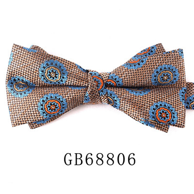 Мъжка официална тъкана папийонка Класически пейсли папийонки за подаръци за младоженеца за сватбено тържество