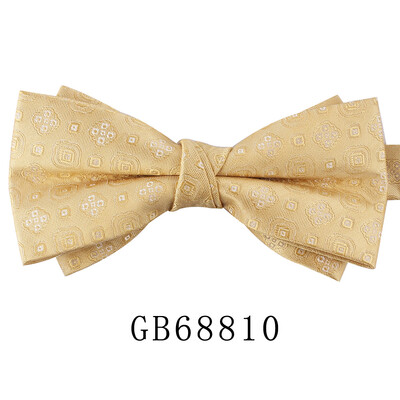 Мъжка официална тъкана папийонка Класически пейсли папийонки за подаръци за младоженеца за сватбено тържество