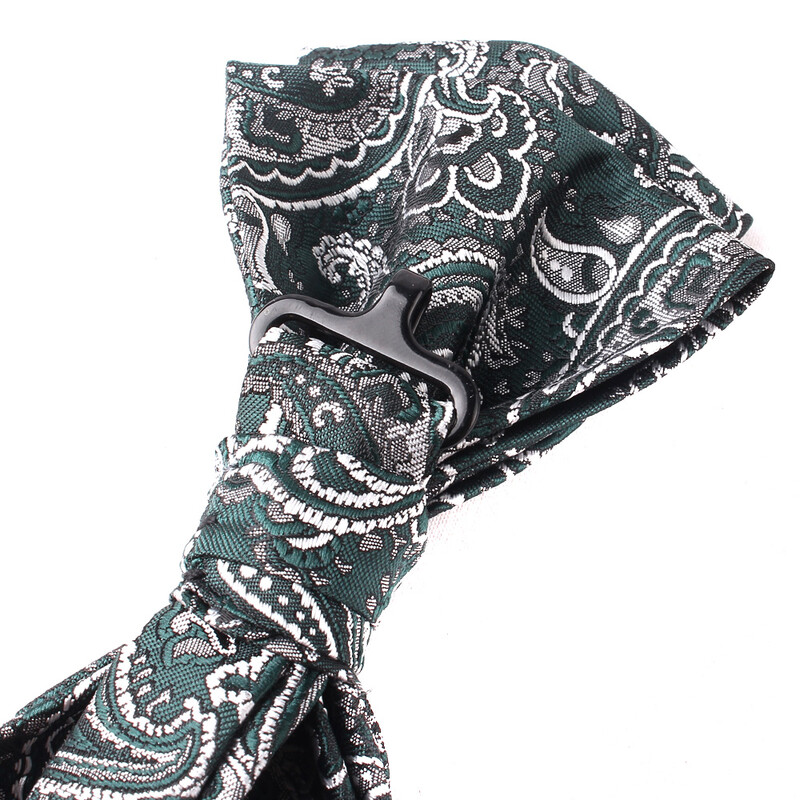 Мъжка официална тъкана папийонка Класически пейсли папийонки за подаръци за младоженеца за сватбено тържество