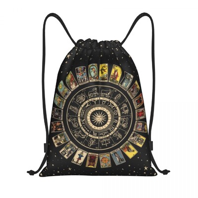 Персонализирана раница Raven Rage Drawstring Sports Gym Bag for Women Men Halloween Witch Gothic Scary Crow Training Sackpack