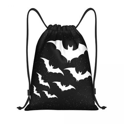 Персонализирана раница Raven Rage Drawstring Sports Gym Bag for Women Men Halloween Witch Gothic Scary Crow Training Sackpack
